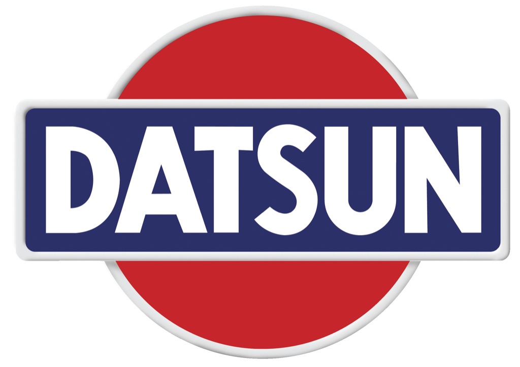 If the above Datsun logo looks a tad familiar that's quite understandable
